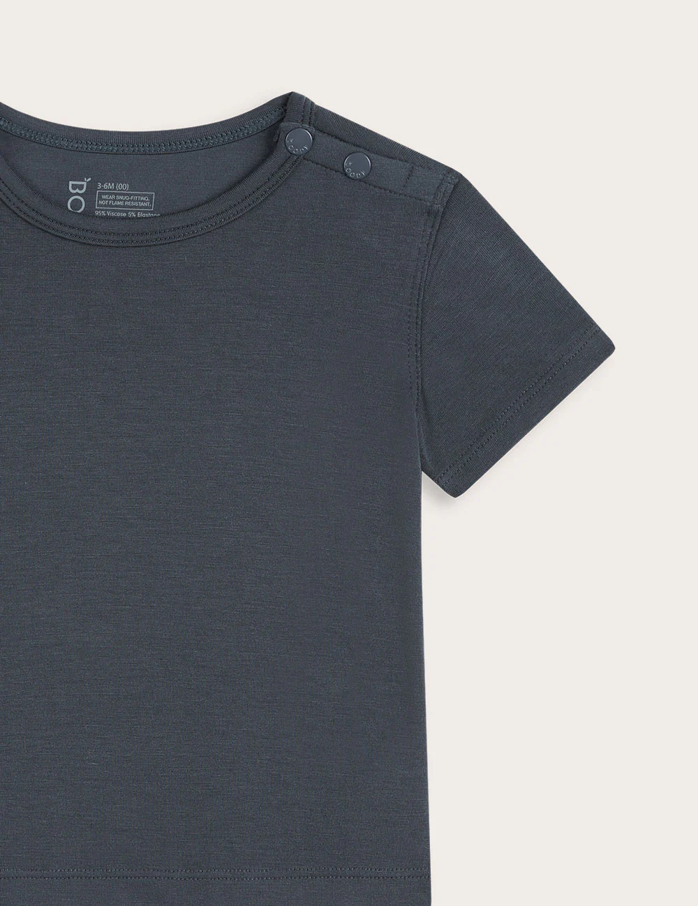 Baby Short Sleeve T-Shirt - Storm - Image 3
