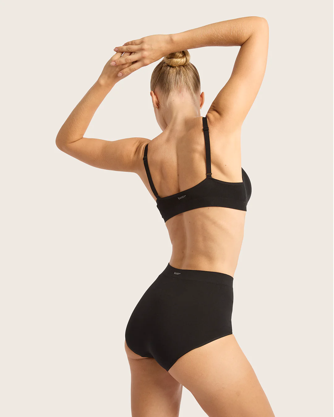 LYOLYTE Full Low Leg Briefs - Black - Image 6