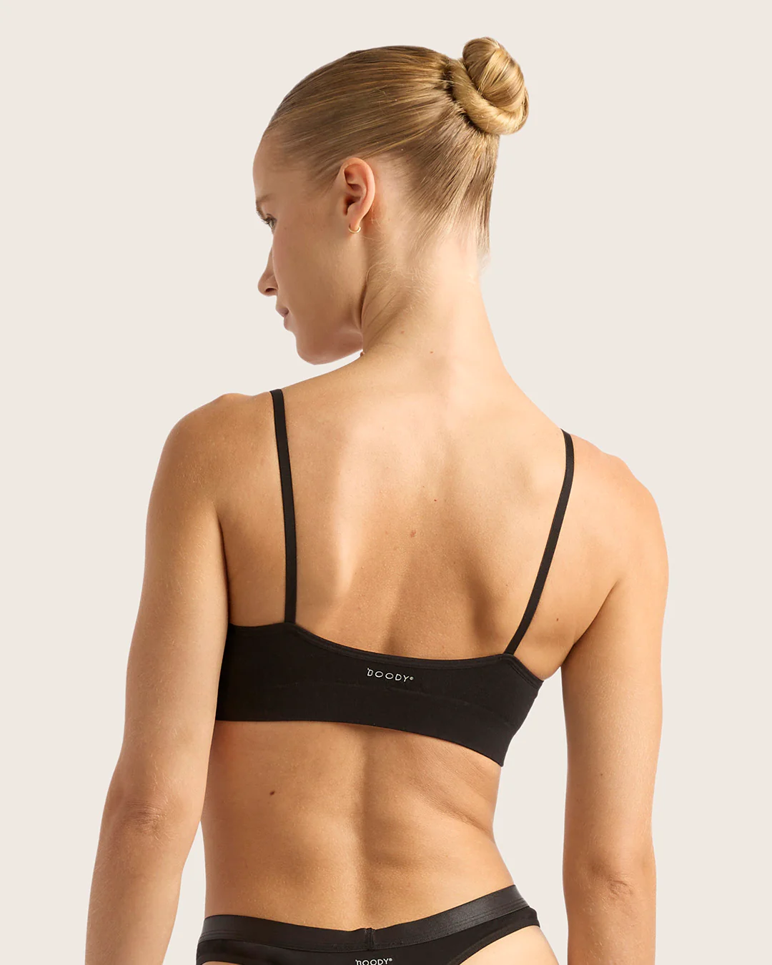 LYOLYTE Triangle Bralette - Black - Image 4