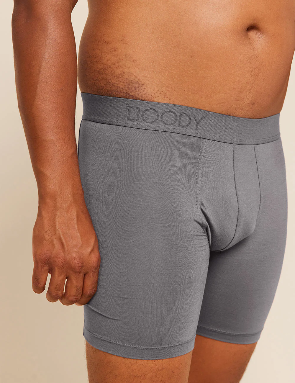 Men's Everyday Mid-Length Boxer Briefs - Ash - Image 10