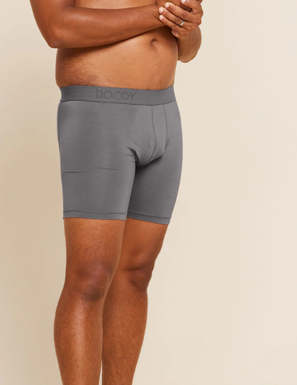 Men's Everyday Mid-Length Boxer Briefs - Ash - Image 11