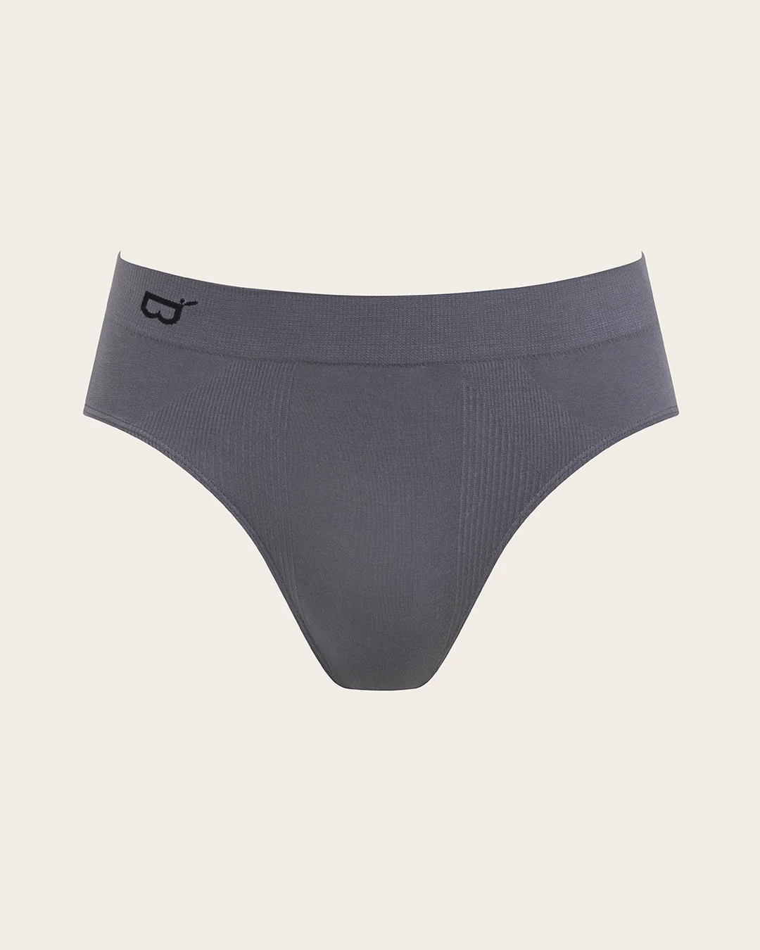 Men's Seamfree Briefs - Charcoal - Image 9