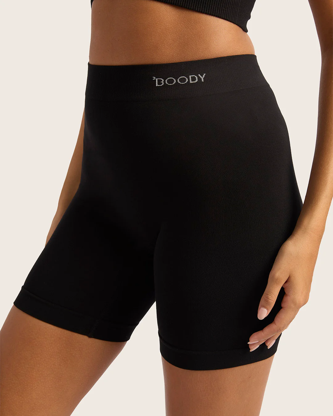 Seamfree Undershorts 6" - Black - Image 4